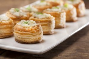 Christmas canapes full of flavor